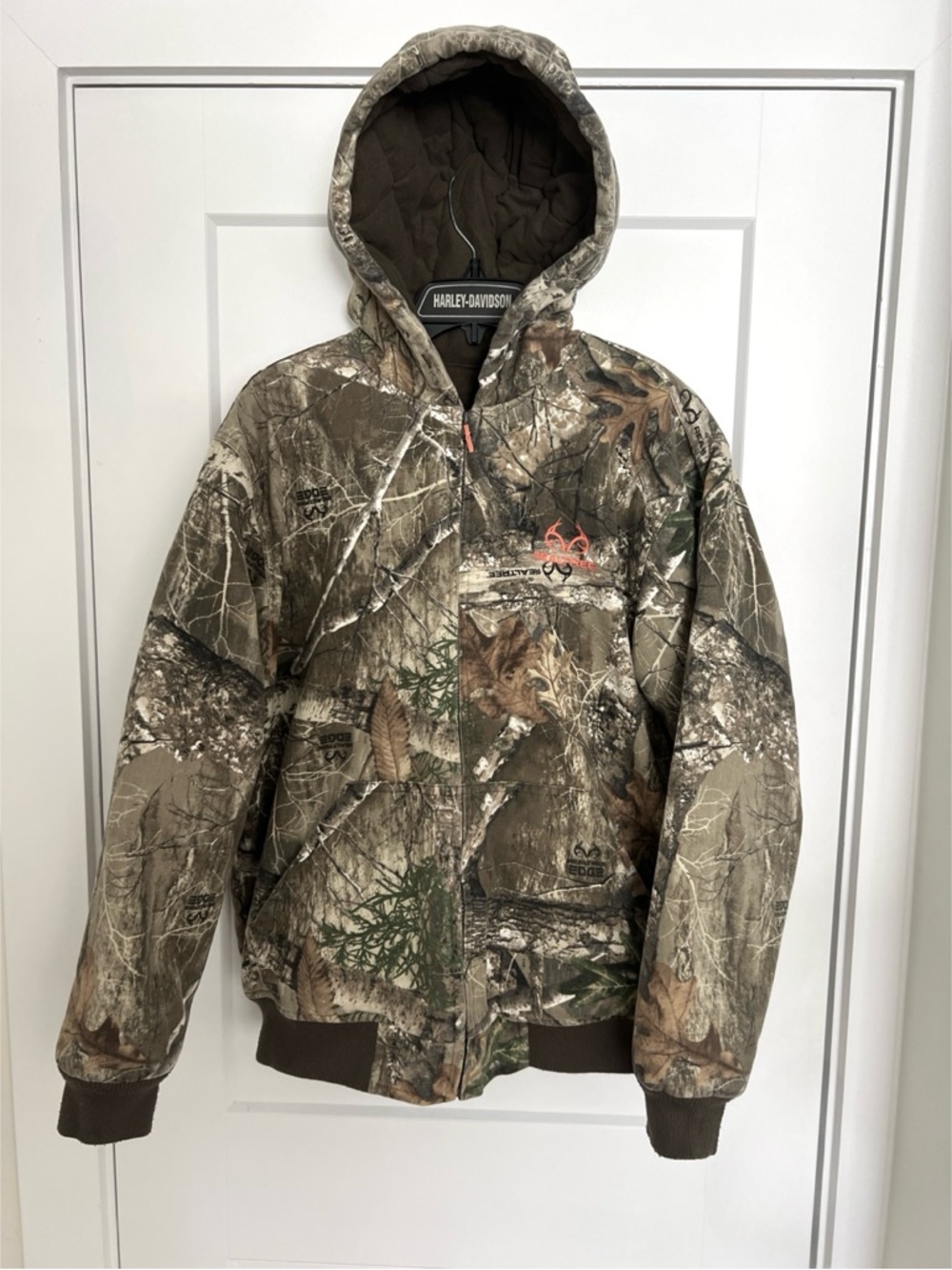 RealTree Hooded Zip Down Bomber